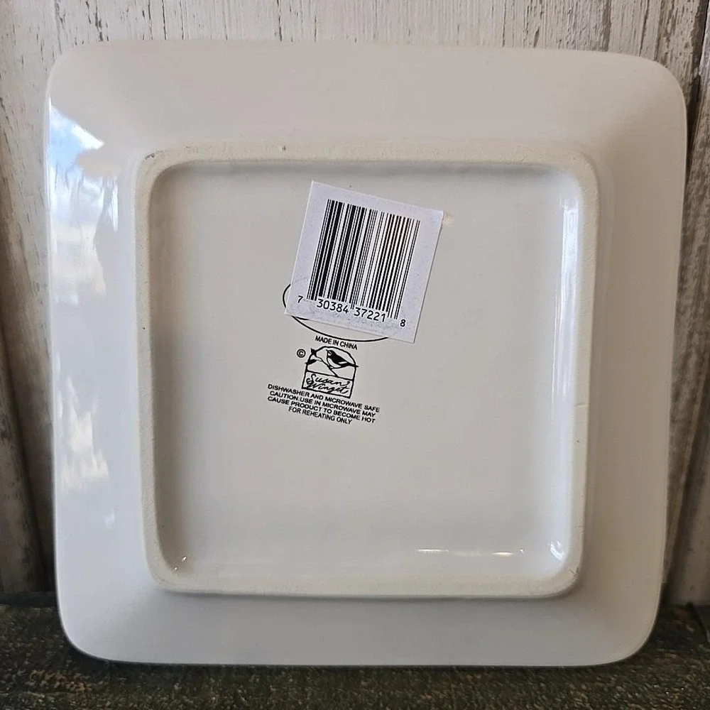 Certified International‎ Susan Winget Lake Retreat Canape Plate Square 6